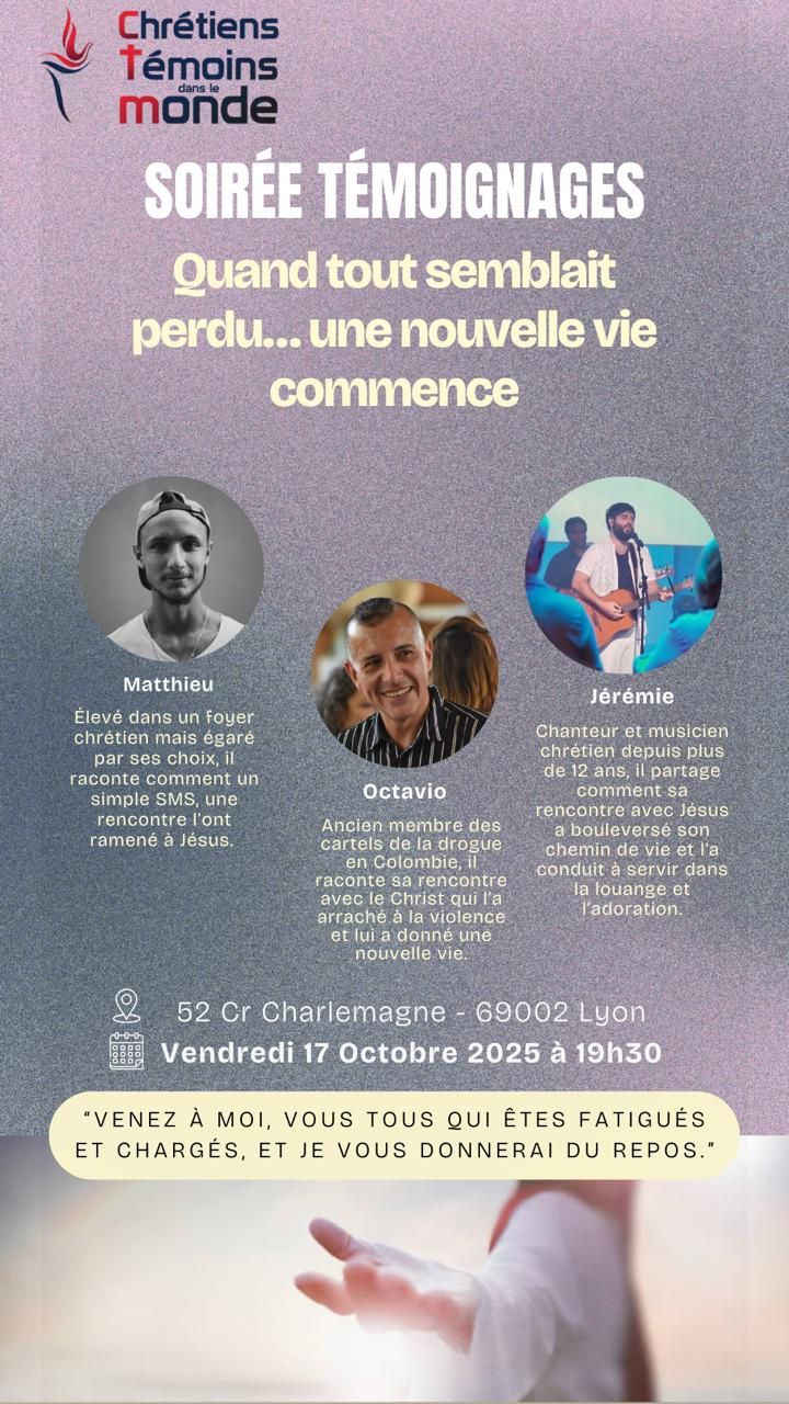 Soiree temoignages Lyon 17 10 2025